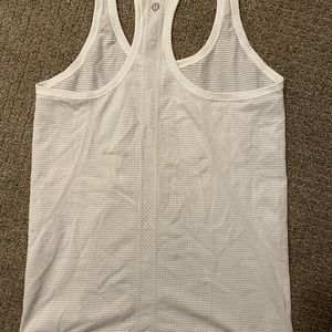 Lululemon white tank top